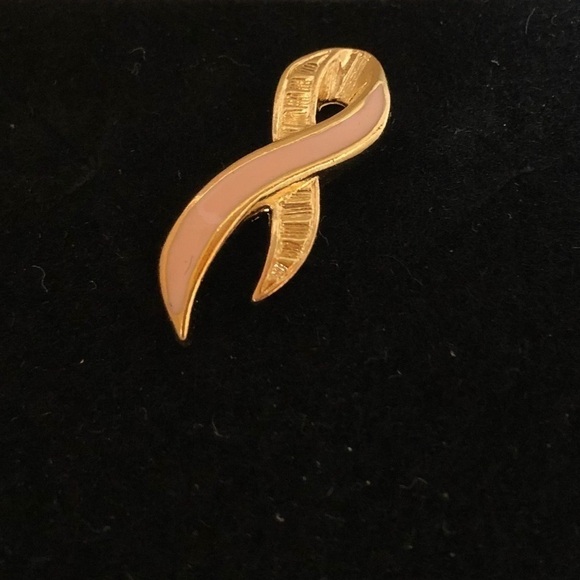 Avon small Breast Cancer ribbon pin Better Breast Care brooch - Picture 2 of 4